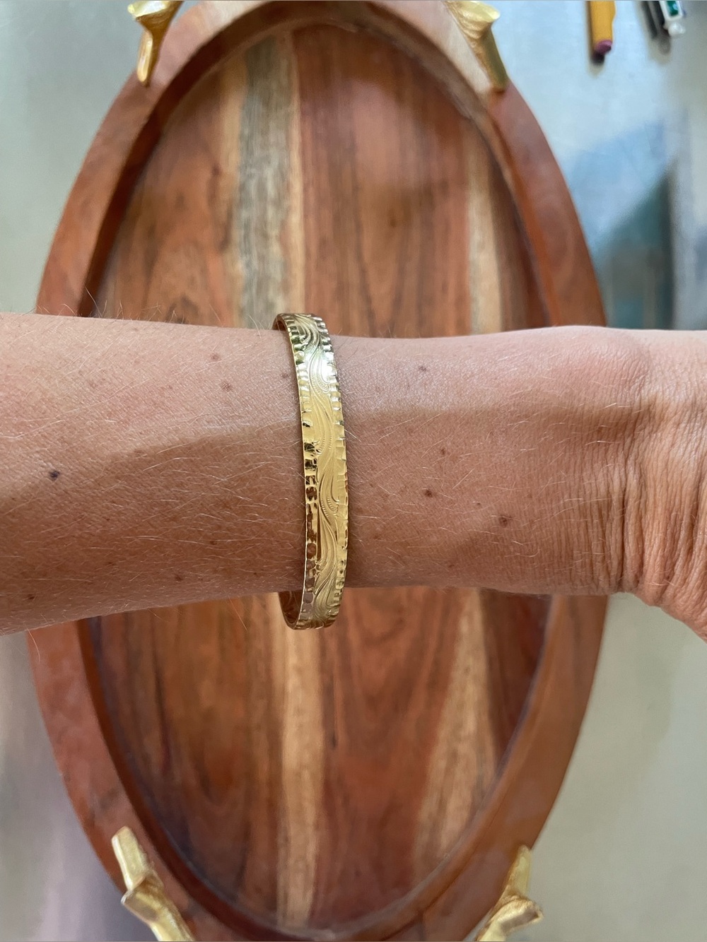 Montana Silversmiths Gold Western Bracelet Cuff